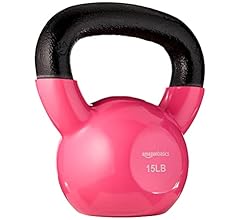 Amazon Basics Vinyl Kettlebell