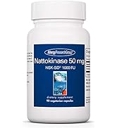 Allergy Research Group Nattokinase 50mg Supplement - Purified and Encapsulated Nattokinase, Deriv...