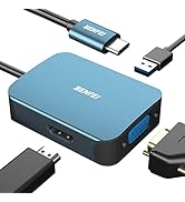 USB C HUB, BENFEI USB Type-C to HDMI VGA Adapter, USB C to USB Adapter, Compatible for MacBook Pr...