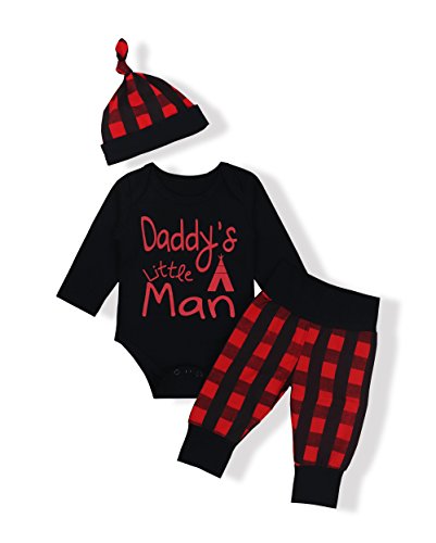 Oklady Baby Boys Girls Clothes Daddy's Little Man Print Bodysuit Outfits Clothes...