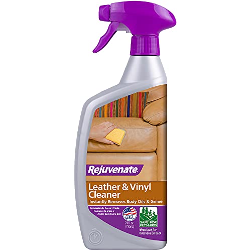 andrew philips italian leather - Rejuvenate Leather & Vinyl Cleaner – Rehydrate, Restore Luster and Protect All Leather & Vinyl Surfaces with No Greasy Residue