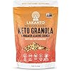 Lakanto Cinnamon Almond Crunch Granola - Delicious Snack, Quick Breakfast Cereal, Keto Friendly, Monk Fruit Sweetener, No Sugar Added, Vegan, Gluten Free, Grain Free, Low Net Carbs (11 Oz)