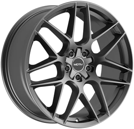 Motiv 435G 20x8.5 5x4.5"/5x120 +40mm Gunmetal Wheel Rim 20" Inch