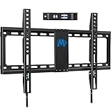 Mounting Dream TV Mount Fixed for Most 42-70 Inch Flat Screen TVs, UL Listed TV Wall Mount Bracket up to VESA 600 x 400mm and 132 lbs - Fits 16"/18"/24" Studs - Low Profile and Space Saving MD2163-K