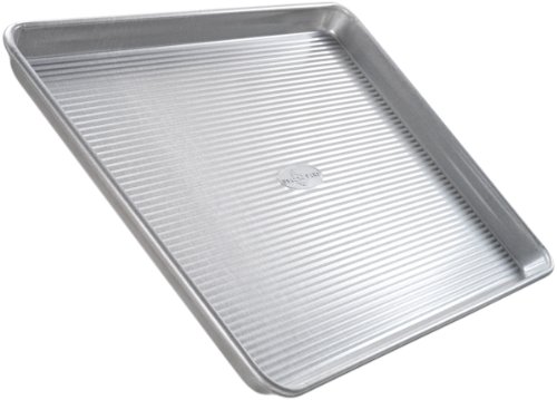 USA Pan Bakeware Quarter Sheet Pan, Warp Resistant Nonstick Baking Pan, Made in the USA from Aluminized Steel