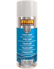 Hycote Fast Drying Aerosol Car Spray Paint, Matt White, 400 ml