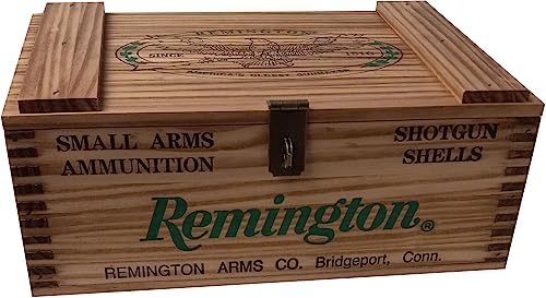 REMINGTON WOODEN 250 SHELL AMMO BOX