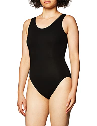 Women's Tank Leotard, Black, X-Small to X-Large