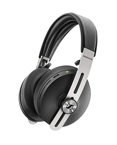 akg 450 - SENNHEISER Momentum 3 Wireless Noise Cancelling Headphones with Alexa, Auto On/Off, Smart Pause Functionality and Smart Control App, Black