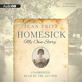 Homesick Audiobook By Jean Fritz cover art