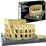 Apostrophe Games Roman Colosseum Building Block Set – 1756-Pieces Colosseum Model Building Blocks for Adults and Kids – Italy’s Colosseum Architecture Kit Famous Landmark Series