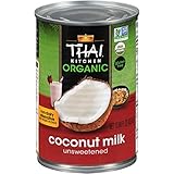 Full fat coconut milk organic with no added sweeteners Non-GMO Gluten free, non-dairy, no preservatives Vegan, keto and paleo friendly Organic coconut milk is an essential ingredient in many classic Thai dishes