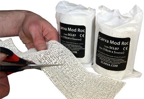 Modrock Plaster of Paris Bandage 10cm x 5mtr x 2 rolls