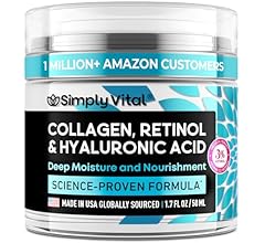 SimplyVital Face Moisturizer with Collagen - Anti Aging