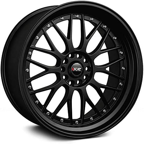 XXR 521 Flat Black Wheel with Aluminum (17 x 7. inches /5 x 100 mm, 38 mm Offset)