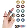 Mr. Pen- Spiky Sensory Rings, 10 Pack, Stress Relief Fidget Sensory Toys, Fidget Rings, Fidget Ring for Anxiety, Stress Relief Rings, Massager for Fidget ADHD Autism, Silent Stress Reducer Ring