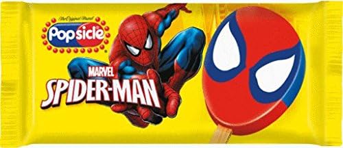  : Popsicle Spiderman Bar,  oz. bar (18 count) : Health &  Household