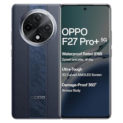 OPPO F27 Pro+ 5G (Midnight Navy, 8GB RAM, 256GB Storage) | 6.7" FHD+ AMOLED Toughest 3D Curved Display|64MP AI Featured Camera|IP69 | 67W SUPERVOOC| with No Cost EMI/Additional Exchange Offers