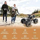 RC Cars for Boys, 1:18 Remote Control Car with WiFi Camera