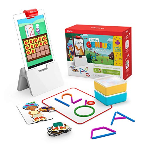 alpha pig super why - Osmo-Little Genius Starter Kit for Fire Tablet + Early Math Adventure-6 Educational Games-Ages 3-5-Counting, Shapes & Phonics-STEM Toy Gifts-Ages 3 4 5(Osmo Fire Tablet Base Included-Amazon Exclusive)