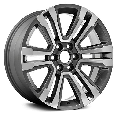 yukon denali rims and tires - Partsynergy Replacement For New Aluminum Alloy Wheel Rim 22 Inch Fits 2019 GMC Yukon Denali 139.7mm 12 Spokes