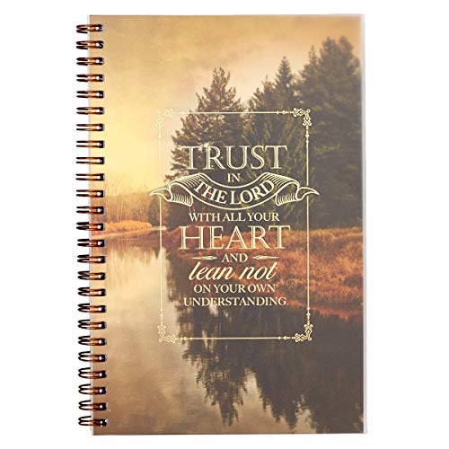 Christian Art Gifts Notebook Trust in the Lord Proverbs 3:5