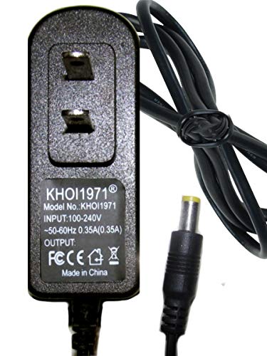 ac gears - KHOI1971 ® Wall Charger AC Adapter Power Compatible with Guide Gear 5 in 1 Jump Starter with Power Inverter and Air Compressor Yellow Green Black-Trim AT-715