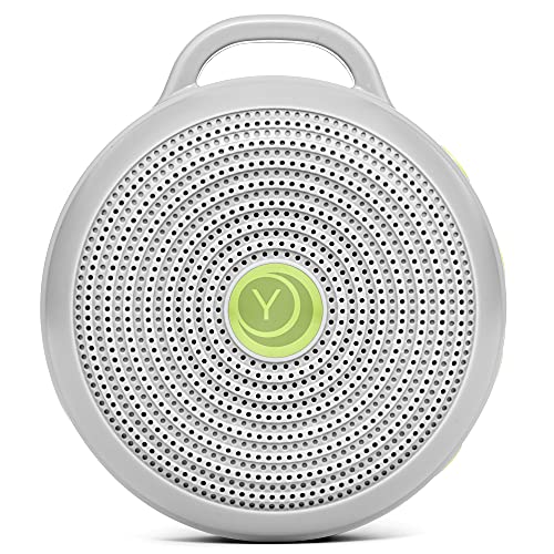 baby noise maker - Yogasleep Hushh Portable White Noise Machine for Baby | 3 Soothing, Natural Sounds with Volume Control | Compact for On-the-Go Use & Travel | USB Rechargeable | Baby-Safe Clip & Child Lock