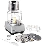 SUPERIOR FUNCTION: The Cuisinart Pro Custom 11, 11-Cup Food Processor with a 625-watt motor platform enables this versatile food processing system to offer variety of functions, attachments and accessories EASY TO USE: Extra-large feed tube holds who...