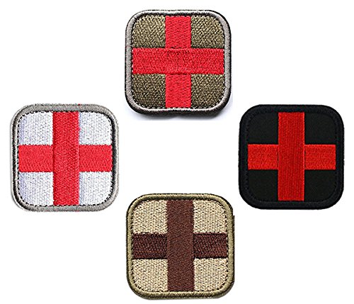 Embroidery red cross