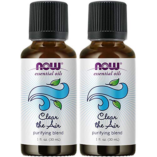 air purifying essential oil - Now Foods Clear The Air Purifying Blend 1 fl oz Oil (Pack of 2)