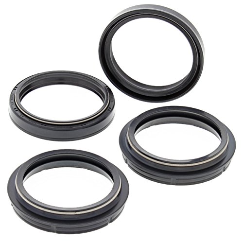 body parts for 99 zx9r - All Balls Racing 56-147 Fork & Dust Seal Kit Compatible with/Replacement for Honda Husqvarna Kawasaki Suzuki Yamaha