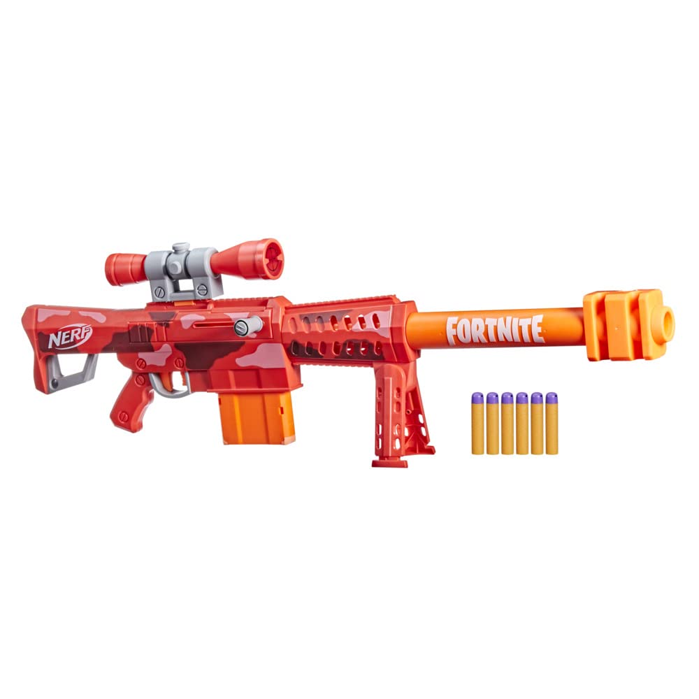 Buy Nerf Fortnite Heavy SR Blaster, Longest Nerf Fortnite Blaster Ever ...