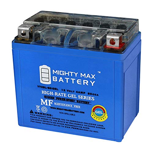 YTX5L-BS GEL Battery for HONDA CH80 Elite 80CC 93-'09