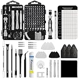 135 in 1 Precision Screwdriver Set, Computer Screwdriver Kit, Laptop Repair Tool Kit, Electronics Repair Tool Kit for PC MacBook Cell Phone iPhone Nintendo Switch PS4 Xbox Controller(Grey)