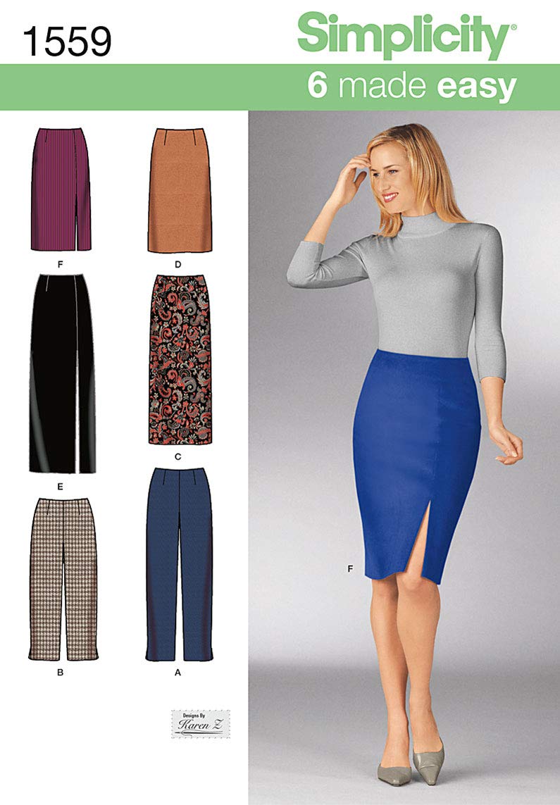 Pencil skirt sewing pattern