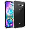 Amazon Brand - Solimo Back Cover for LG G8X ThinQ (Silicone_Clear)