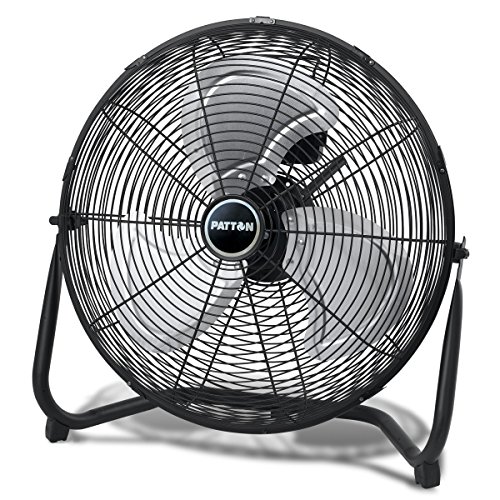 Patton PUF1810C-BM 18-Inch High Velocity Fan,Black