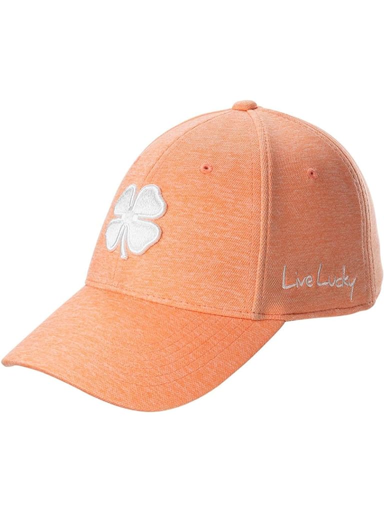 Orange Black Clover Lucky Heather Mandarin Hat