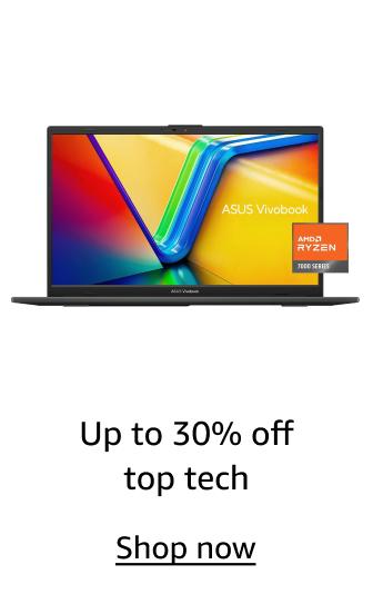 Up to 30% off top tech