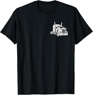 Semi Truck Driver T-Shirt