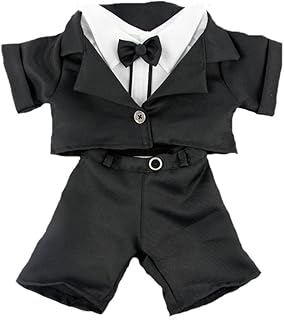 16 inch/40cm - Tuxedo Groom Wedding - Teddy Bear Clothes Outfit - BEAR NOT INCLUDED