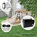 Wireless Outdoor Speakers, 6.5" Bluetooth Weatherproof Speakers for Deck Patio Backyard, Pair...