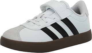 adidas Unisex-Child Vl Court 3.0 Elastic Lace Sneaker