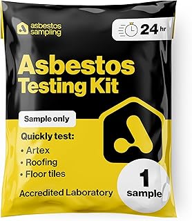 Asbestos Test Kit (1 Sample Only) Includes NEXT DAY UKAS Lab Testing Fee, Instructions, Return Postage