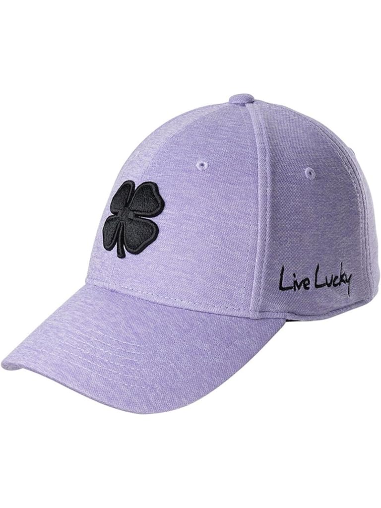 Purple Black Clover Lucky Heather Lilac Hat