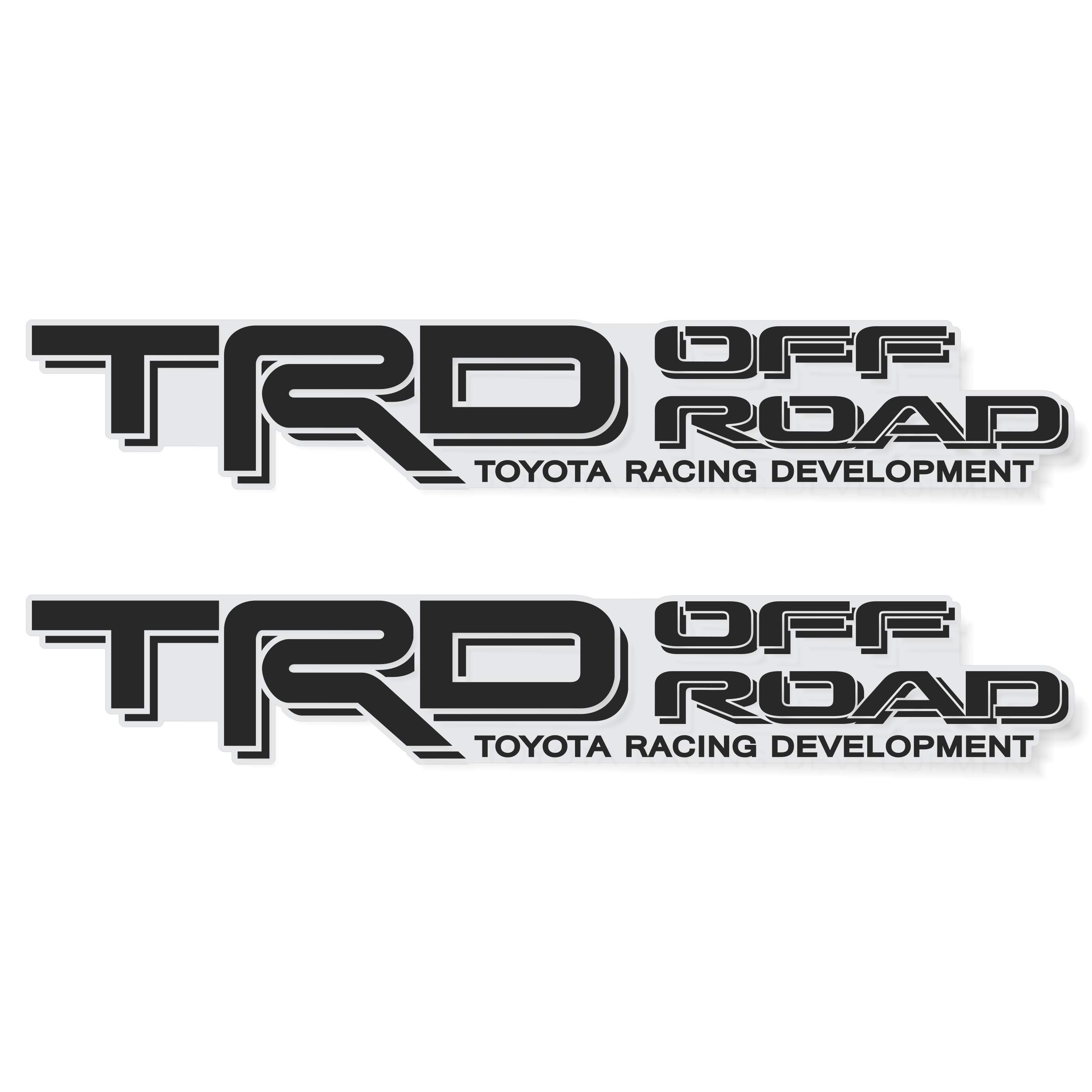 Buy TRD Offroad Decals for Tacoma Bed, 4x4 Racing Development Sticker ...