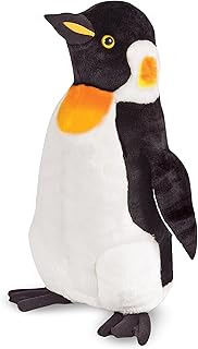 Melissa & Doug Giant Penguin - Lifelike Stuffed Animal (nearly 2 feet tall) Large