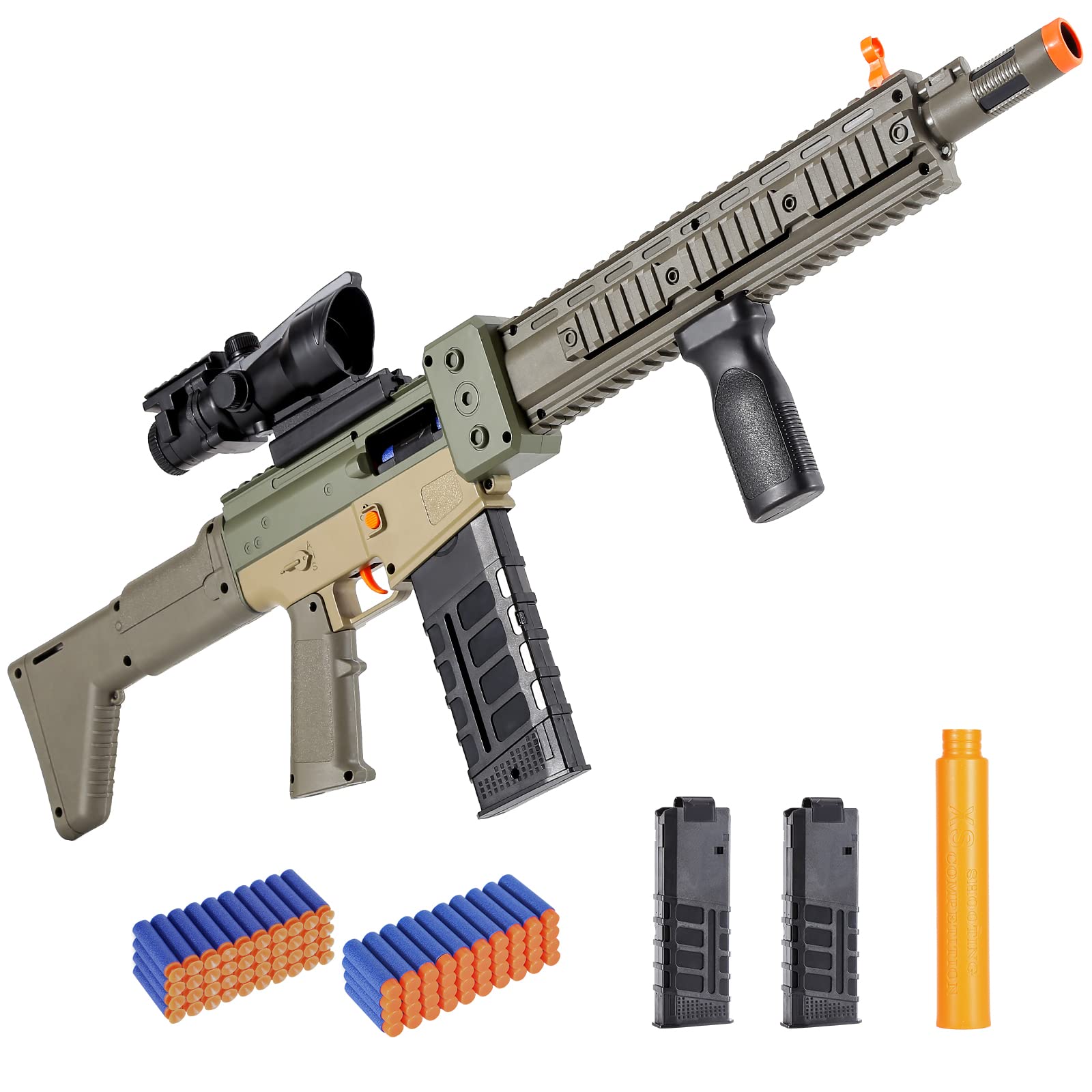 Buy Realistic Toy for Nerf s Darts Automatic Sniper with , Foam Blaster ...