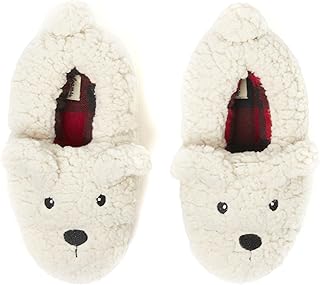 Dearfoams Unisex-Adult Matching Family Holiday Christmas Reindeer & Turkey Scuff Slipper